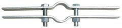 Empire - 1" Pipe, Electro Galvanized Riser Clamp - 220 Lb Capacity, Carbon Steel - Americas Industrial Supply