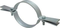 Empire - 6" Pipe, Electro Galvanized Riser Clamp - 1,600 Lb Capacity, Carbon Steel - Americas Industrial Supply