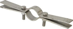 Empire - 1-1/4" Pipe, Riser Clamp - 250 Lb Capacity, Grade 304 Stainless Steel - Americas Industrial Supply