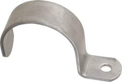 Empire - 2" Pipe, Grade 304 Stainless Steel," Pipe or Conduit Strap - 1 Mounting Hole - Americas Industrial Supply