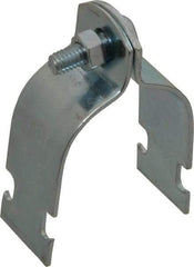 Empire - 1-1/2" Pipe," Pipe Clamp - Electro Galvanized - Americas Industrial Supply