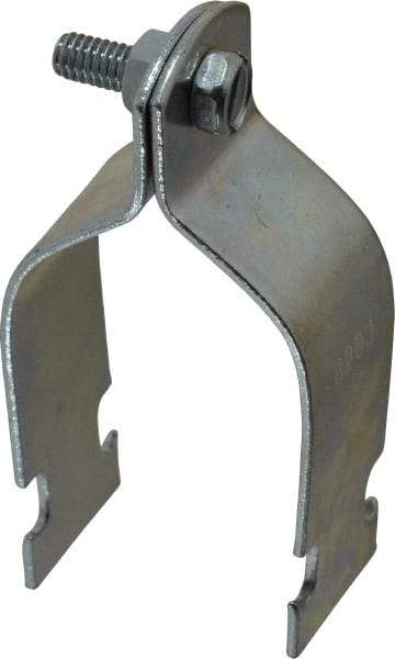 Empire - 2" Pipe," Pipe Clamp - Electro Galvanized - Americas Industrial Supply