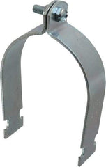 Empire - 3-1/2" Pipe," Pipe Clamp - Electro Galvanized - Americas Industrial Supply