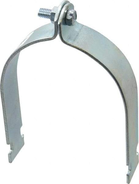 Empire - 4" Pipe," Pipe Clamp - Electro Galvanized - Americas Industrial Supply