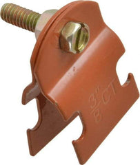 Empire - 3/8" Pipe, Tube Clamp - Copper Plated - Americas Industrial Supply