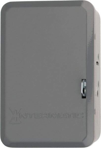 Intermatic - 24 hr Indoor Digital Electronic Timer Switch - 28 On/Off, 120/208/240/277 VAC, 50/60 Hz, - Americas Industrial Supply