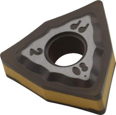 Iscar - WNMG432 PP Grade IC8250 Carbide Turning Insert - TiCN/Al2O3/TiN Finish, 80° Trigon, 1/2" Inscr Circle, 3/16" Thick, 1/32" Corner Radius - Americas Industrial Supply
