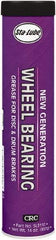 CRC - 14 oz Cartridge Lithium Complex Gel Paste Grease - Amber, Nonflammable, 325°F Max Temp, NLGIG 2, - Americas Industrial Supply