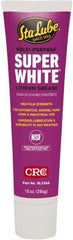 CRC - 10 oz Tube Lithium-12 Gel Paste Grease - White, Nonflammable, 300°F Max Temp, NLGIG 2, - Americas Industrial Supply