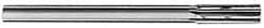 Hertel - 0.433" Solid Carbide 6 Flute Chucking Reamer - Straight Flute, 0.433" Straight Shank, 1-3/8" Flute Length, 4" OAL - Americas Industrial Supply