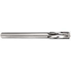 Made in USA - 7/8" Carbide-Tipped 6 Flute Chucking Reamer - Americas Industrial Supply