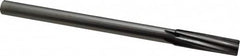 Made in USA - 5/8" Carbide-Tipped 6 Flute Chucking Reamer - Spiral Flute, 9/16" Straight Shank, 2-1/4" Flute Length, 9" OAL - Americas Industrial Supply