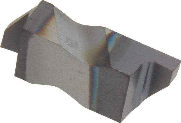 Kennametal - 3078NG Grade KC5010, 1.98mm Cutting Width Carbide Grooving Insert - 2.39mm Max Depth of Cut, Right Hand, 0.19mm Corner Radius, TiAlN Finish - Americas Industrial Supply