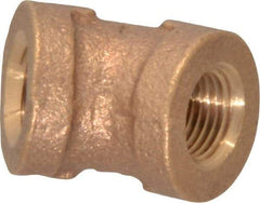 Merit Brass - Class 125, 1/8" Internal Pipe, Brass 45° Street Elbow - FNPT x FNPT - Americas Industrial Supply