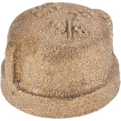 Merit Brass - Class 125, 3/8" Internal Pipe, Brass End Cap - FNPT - Americas Industrial Supply