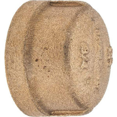 Merit Brass - Class 125, 3/4" Internal Pipe, Brass End Cap - FNPT - Americas Industrial Supply