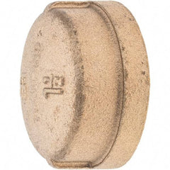 Merit Brass - Class 125, 1-1/2" Internal Pipe, Brass End Cap - FNPT - Americas Industrial Supply