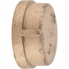 Merit Brass - Class 125, 2" Internal Pipe, Brass End Cap - FNPT - Americas Industrial Supply