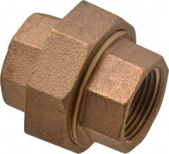 Merit Brass - Class 125, 1" Internal Pipe, Brass Union - FNPT x FNPT - Americas Industrial Supply