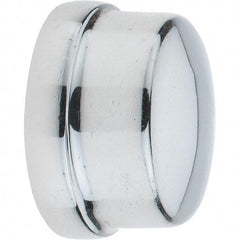 Merit Brass - Class 125, 1" Internal Pipe, Red Brass & Chrome End Cap - FNPT - Americas Industrial Supply