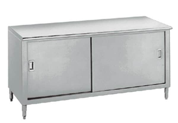 Eagle MHC - Enclosed Worktable - Stainless Steel Top, 60" Wide x 35-1/2" High - Americas Industrial Supply