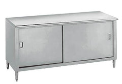 Eagle MHC - Enclosed Worktable - Stainless Steel Top, 72" Wide x 35-1/2" High - Americas Industrial Supply