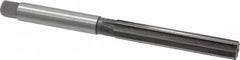 Interstate - 7/16" Diam, Straight Shank, 2-3/4" Flute, Hand Reamer - Americas Industrial Supply