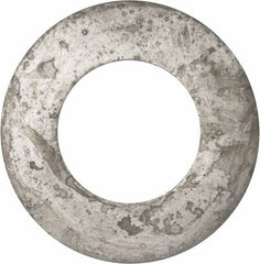 Value Collection - 2-1/2" Screw, Grade 2 Steel USS Flat Washer - 2.615" ID x 5.045" OD, 0.28" Thick, Galvanized Finish - Americas Industrial Supply