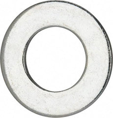 Value Collection - 1-1/4" Screw, Grade 2 Steel SAE Flat Washer - 1-3/8" ID x 2-1/2" OD, 0.192" Thick, Zinc-Plated Finish - Americas Industrial Supply