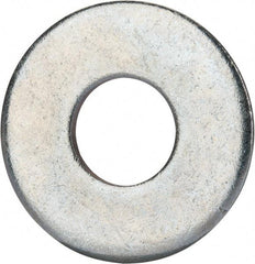 Value Collection - 3/4" Screw, Grade 2 Steel USS Flat Washer - 0.805" ID x 2.03" OD, 0.177" Thick, Zinc-Plated Finish - Americas Industrial Supply