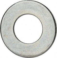 Value Collection - 2-1/4" Screw, Grade 2 Steel USS Flat Washer - 2.365" ID x 4.795" OD, 0.248" Thick, Zinc-Plated Finish - Americas Industrial Supply