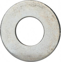 Value Collection - 1-3/8" Screw, Grade 2 Steel USS Flat Washer - 1.49" ID x 3.295" OD, 0.213" Thick, Zinc-Plated Finish - Americas Industrial Supply