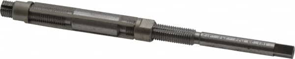 Made in USA - Size 5/A, Straight Shank Hand Adjustable Reamer - 4-3/8" OAL, Right Hand Cut, 4 Blades, High Speed Steel, Bright Finish - Americas Industrial Supply
