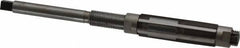 Made in USA - Size B, Straight Shank Hand Adjustable Reamer - 5-3/4" OAL, Right Hand Cut, High Speed Steel, Bright Finish - Americas Industrial Supply
