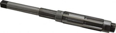 Made in USA - Size I, Straight Shank Hand Adjustable Reamer - 10" OAL, Right Hand Cut, High Speed Steel, Bright Finish - Americas Industrial Supply