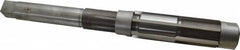 Made in USA - Size M, Straight Shank Hand Adjustable Reamer - 16" OAL, Right Hand Cut, High Speed Steel, Bright Finish - Americas Industrial Supply