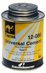Schrader/Plews - 1/2 Pt. Cement - For Tire Repair - Americas Industrial Supply