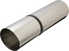 Made in USA - 1 Piece, 50 Inch Long x 12 Inch Wide x 0.002 Inch Thick, Roll Shim Stock - Stainless Steel - Americas Industrial Supply