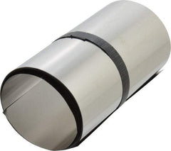 Made in USA - 1 Piece, 100 Inch Long x 6 Inch Wide x 0.002 Inch Thick, Roll Shim Stock - Stainless Steel - Americas Industrial Supply