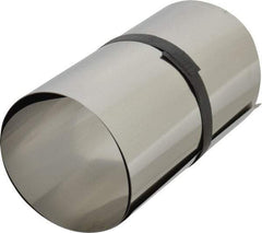 Made in USA - 1 Piece, 50 Inch Long x 6 Inch Wide x 0.003 Inch Thick, Roll Shim Stock - Stainless Steel - Americas Industrial Supply