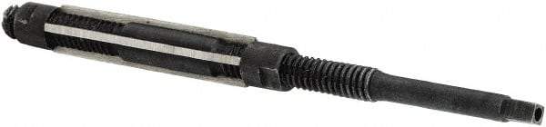 Made in USA - Size N, Straight Shank Hand Adjustable Reamer - 18" OAL, Right Hand Cut, High Speed Steel, Bright Finish - Americas Industrial Supply