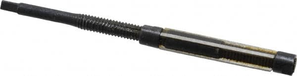 Value Collection - Size 8/A, Straight Shank Hand Adjustable Reamer - 3-1/4" OAL, Right Hand Cut, High Speed Steel, Oxide Finish - Americas Industrial Supply