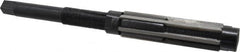Value Collection - Size J, Straight Shank Hand Adjustable Reamer - 11" OAL, Right Hand Cut, High Speed Steel, Oxide Finish - Americas Industrial Supply