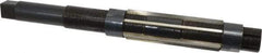 Value Collection - Size M, Straight Shank Hand Adjustable Reamer - 16" OAL, Right Hand Cut, High Speed Steel, Oxide Finish - Americas Industrial Supply