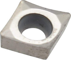 Kennametal - CCGT32.52 HP Grade KC5410 Carbide Turning Insert - TiB2 Finish, 80° Diamond, 3/8" Inscr Circle, 5/32" Thick, 1/32" Corner Radius - Americas Industrial Supply