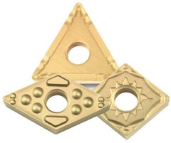 Sumitomo - 3MDE AW Grade DA2200, Diamond Tipped Grooving Insert - Neutral, 0.118" Corner Radius, Uncoated - Americas Industrial Supply