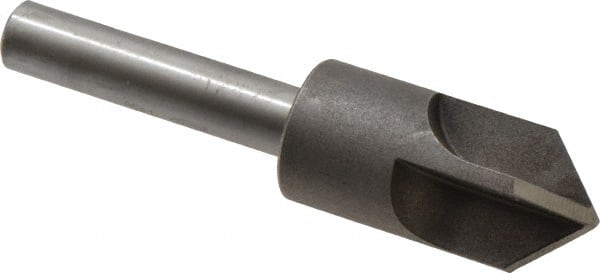 Keo - 1" Head Diam, 1/2" Shank Diam, 4 Flute 90° High Speed Steel Countersink - Americas Industrial Supply