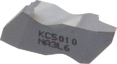 Kennametal - NA3 Grade KC5010, Internal/External Acme Threading Insert - 6 TPI Int Pitch, Left Hand Insert, TiAlN Finish, Carbide - Americas Industrial Supply