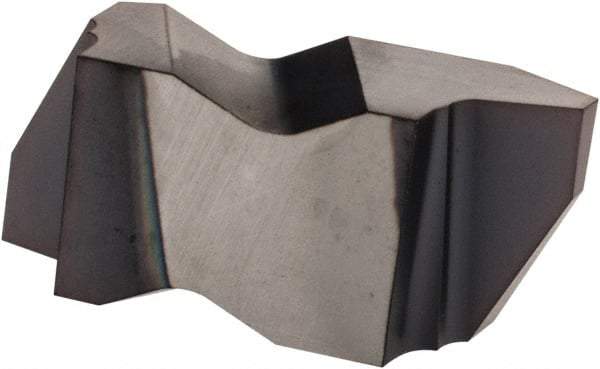 Kennametal - NAS3 Grade KC5010, Internal/External Stub Acme Threading Insert - 10 TPI Int Pitch, Right Hand Insert, TiAlN Finish, Carbide - Americas Industrial Supply