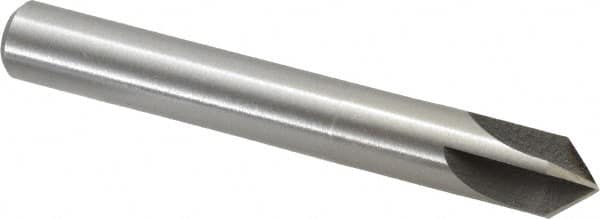 Interstate - 1/2" Head Diam, 1/2" Shank Diam, 4 Flute 82° High Speed Steel Countersink - Americas Industrial Supply